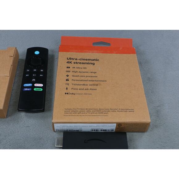 Amazon Fire TV Stick 4K 2nd Gen Wi-Fi 6 8GB Alexa Voice Remote HDR Media Player - Picture 9 of 12